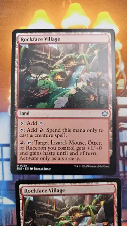 2 X Rockface Village Bloomburrow Regular - Image 3