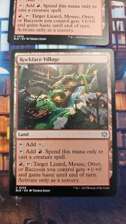 2 X Rockface Village Bloomburrow Regular - Image 5