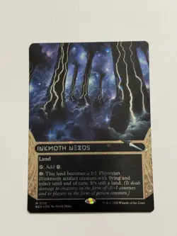 Inkmoth Nexus 0110 Borderless Galaxy Foil Edge of Eternities NM Free Ship - Image 1