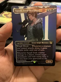 Squall, SeeD Mercenary (Borderless) Final Fantasy Foil - Image 3
