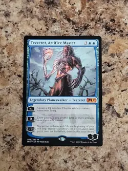 Tezzeret, Artifice Master Core Set 2019 / M19 NM Mythic Rare Unplayed Commander - Image 2