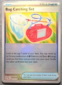 Pokemon - Prismatic Evolutions - Bug Catching Set 102/131 - Poke Ball - NM - Image 1