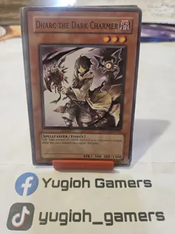 Yu-Gi-Oh Dharc The Dark Charmer TDGS Unlimited Common Light Played - Image 1