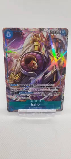 One Piece OP14 The Azure Sea’s Seven - Issho EB04-022 R Alternate Art ENGLISH - Image 1