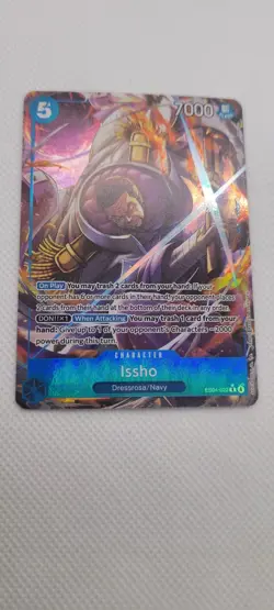 One Piece OP14 The Azure Sea’s Seven - Issho EB04-022 R Alternate Art ENGLISH - Image 2