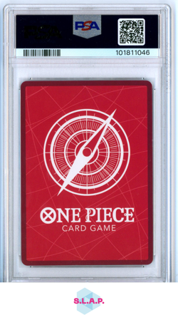 REBECCA ALTERNATE ART ONE PIECE OP04-KINGDOMS OF INTRIGUE 2023 039 PSA 10 - Image 2