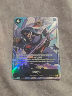 One Piece Premium Booster The Best Vol 2 Shiryu PRB02-015 Alternate Alt Art NM - Image 1