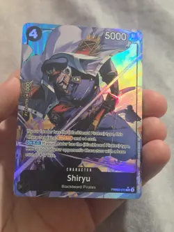 One Piece Premium Booster The Best Vol 2 Shiryu PRB02-015 Alternate Alt Art NM - Image 2