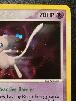 Mew 4/17 POP Series 4 Promo Pokemon Card Holo Foil Rare LP - Image 4