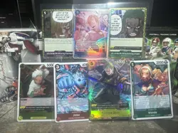 One piece TCG Zoro / Sanij Pack 7 Cards 🔥🔥 - Image 1