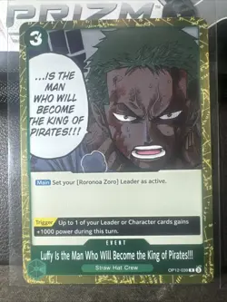One piece TCG Zoro / Sanij Pack 7 Cards 🔥🔥 - Image 4