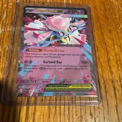 Mega Diancie ex 041/094 Phantasmal Flames Ultra Rare Holo Pokemon Card NM - Image 2
