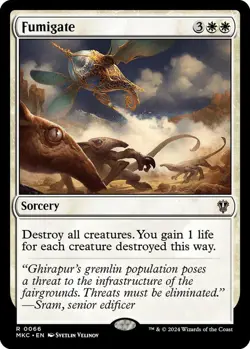 Fumigate 0066 MTG Commander MKC Rare NP - Image 1