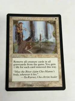 * Honor The Fallen * Mercadian Masques Rare MTG Magic the Gathering SHIPS FREE - Image 1