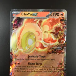 Chi-Yu EX 040/193 Pokemon Paldea Evolved Holo Full Art Card - Image 2