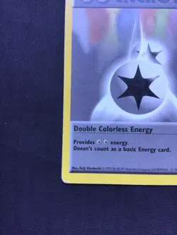 Pokemon Cards: Base Set 1st Edition Uncommon: Double Colorless Energy 96/102 - Image 5