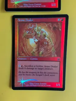 Arms Dealer x2 Goblin Mercadian Masques. FOIL. Magic the Gathering Card. - Image 2