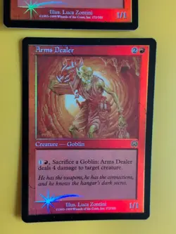 Arms Dealer x2 Goblin Mercadian Masques. FOIL. Magic the Gathering Card. - Image 3