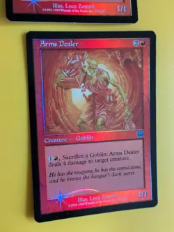 Arms Dealer x2 Goblin Mercadian Masques. FOIL. Magic the Gathering Card. - Image 4