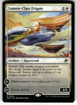 LUMEN-CLASS FRIGATE R MAGIC THE GATHERING MTG EDGE OF ETERNITIES 25 NM - Image 1
