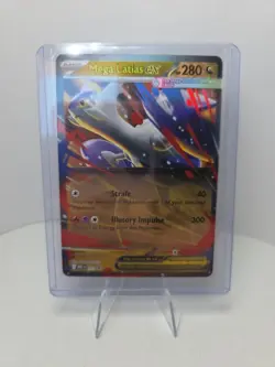Mega Latias ex - MEP 011 - Mega Evolutions Black Star Promo Pokemon Card - NM - Image 1