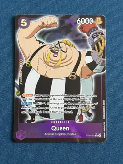 Queen ST04-005 Premium Booster The Best Full Art Foil One Piece Card Game - Image 1