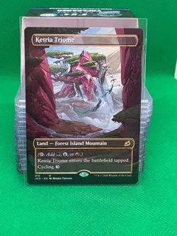 MTG - Ketria Triome (showcase) (IKO) - Image 1