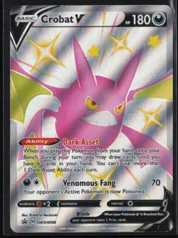 Crobat V - Promo SWSH: Sword & Shield Promo Cards SWSH098 NM - Image 1