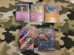 Lot Of 5 Pokemon Tcg Cards Full Art EX Promo - Image 1