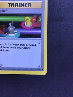 Pokemon Cards: Base Set 1st Edition Common: Switch 95/102 - Image 4