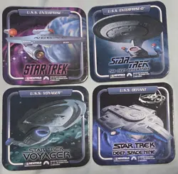 Deanna Troi & Tarsha Yar 1994 Star Trek CCG white cards - signed w/ certificate - Image 4