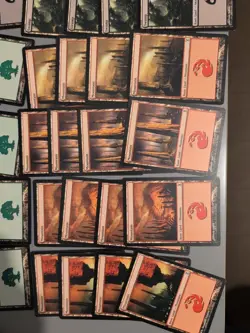 MTG 80 Time Spiral Basic Land Card Lot.All Full Playsets As Shown. - Image 2