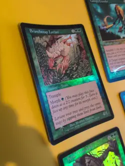 Feral Throwback,Canopy Crawler,Brontothrium. LEGIONS. OLD VINTAGE FOIL MTG 4CARD - Image 3