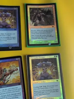 Deftblade Elite,Daru Stinger,2x Gempalm Avenger LEGIONS Old FOIL MTG 4 CARD - Image 1