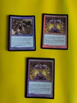 Deftblade Elite,Daru Stinger,2x Gempalm Avenger LEGIONS Old FOIL MTG 4 CARD - Image 2