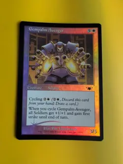 Deftblade Elite,Daru Stinger,2x Gempalm Avenger LEGIONS Old FOIL MTG 4 CARD - Image 5