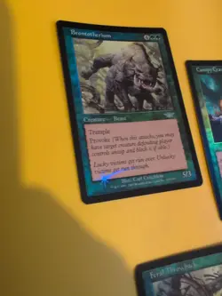 Feral Throwback,Brototherium,Canopy Crawler LEGIONS.VINTAGE FOIL MTG 3 CARD - Image 4