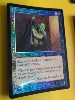 Goblin Turncoat x4. Zombie playset. LEGIONS (2003). OLD VINTAGE FOIL MTG CARD - Image 5