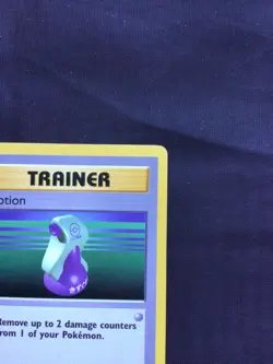 Pokemon Cards: Base Set 1st Edition Common: Potion 94/102 - Image 3