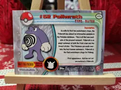 Topps Pokemon #62 Poliwrath - TV Animation Edition Card, 1999, NM - Image 2