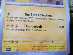 Promo Card Pikachu At The Museum Oversize Pokemon Card - Image 4
