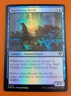 1x Murmuring Mystic | FOIL | Commander Masters | MTG Magic Cards - Image 1