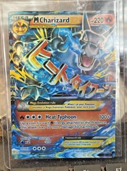 POKEMON MCHARIZARD HP220 12/83 2017 CARD HEAT TYPHOON - Image 1