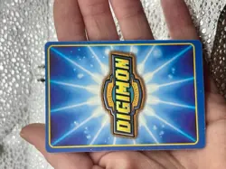 Skullgreymon Digimon Sticker Card 1st Edition Holo Bandai 1999 Rare Vintage - Image 5