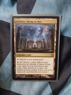 MTG - Nykthos, Shrine to Nyx (Theros) - NM - Image 1