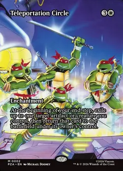 Teleportation Circle-Teenage Mutant Ninja Turtles Source-Borderless-Regular-2-NM - Image 1