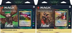 MtG Fallout Commander Deck - Mutant Menace & Scrappy Survivors - NEW/SEALED - Image 1