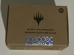 Raining Cats and Dogs Commander Deck Secret Lair Sealed MTG - Image 1