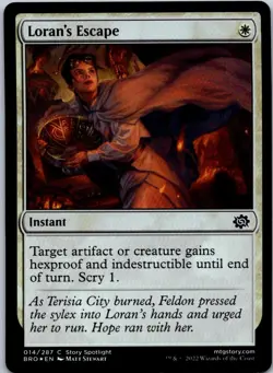 Loran's Escape C The Brothers' War 14 NM Foil MTG Magic the gathering - Image 1