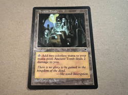 Ancient Tomb - Tempest - MTG - Magic the Gathering - NM - Image 2